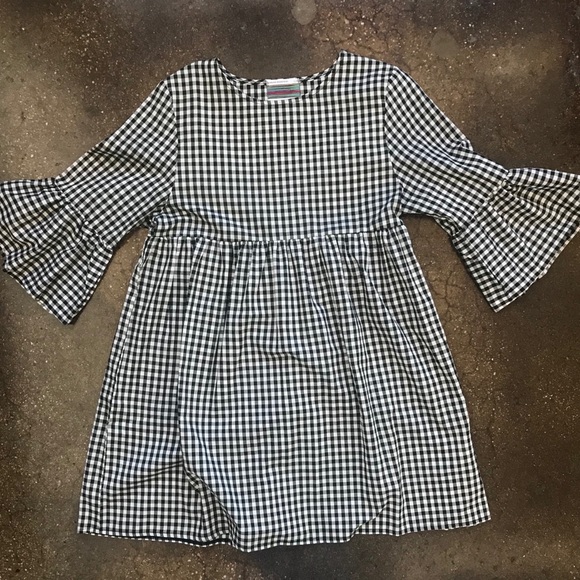 Urban Outfitters checked mini dress - Picture 2 of 4